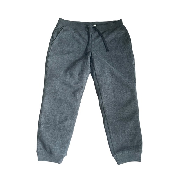 L.L.Bean Sweatpants Women's Size Medium Gray Fleece Lined Jogger - Picture 2 of 11